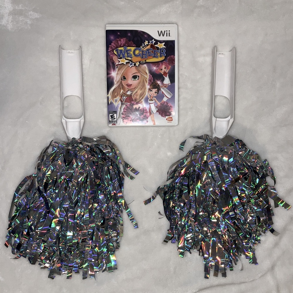 Wii We Cheer DVD Game with Pom Poms